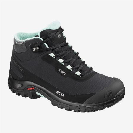 Scarpe Trekking Salomon SHELTER CS WP W Donna Nere IT 7-Z43